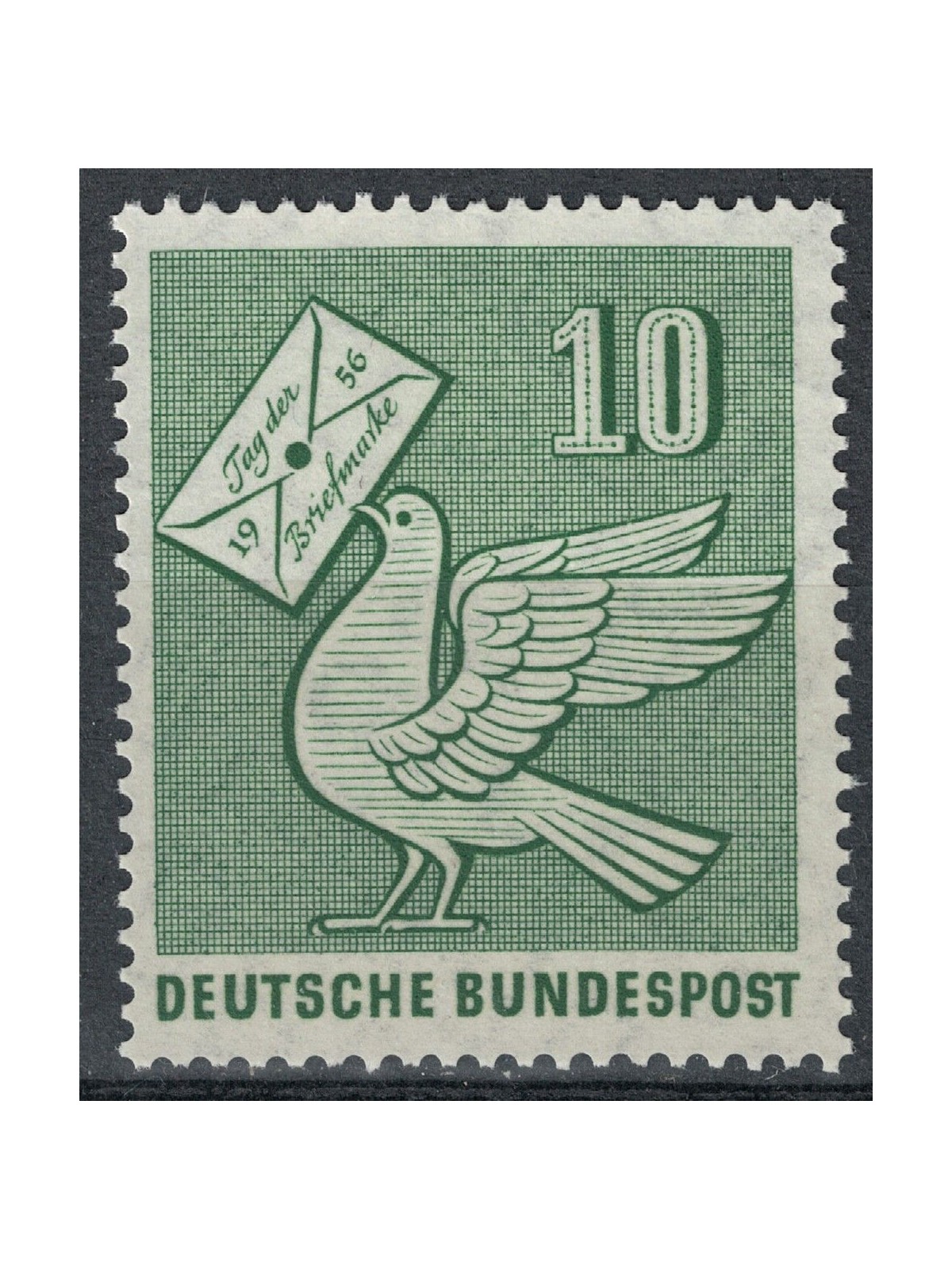 GERMANY BRD 1956 Stamp Day MNH**