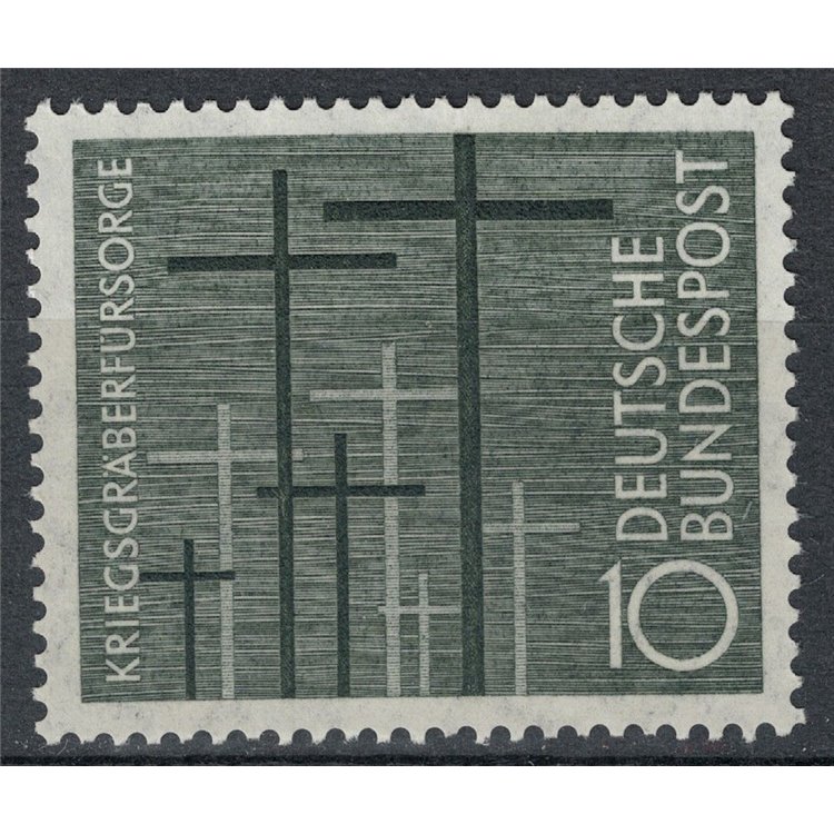 GERMANY BRD 1956 Military cemeteries MNH**
