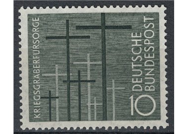 GERMANIA BRD 1956 Cimiteri militari MNH**