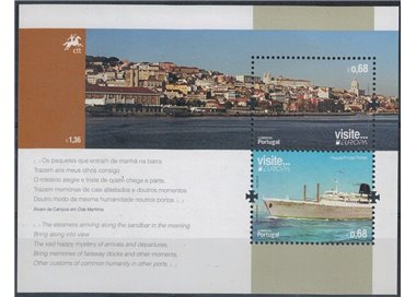 PORTOGALLO 2012 Europa BF MNH**