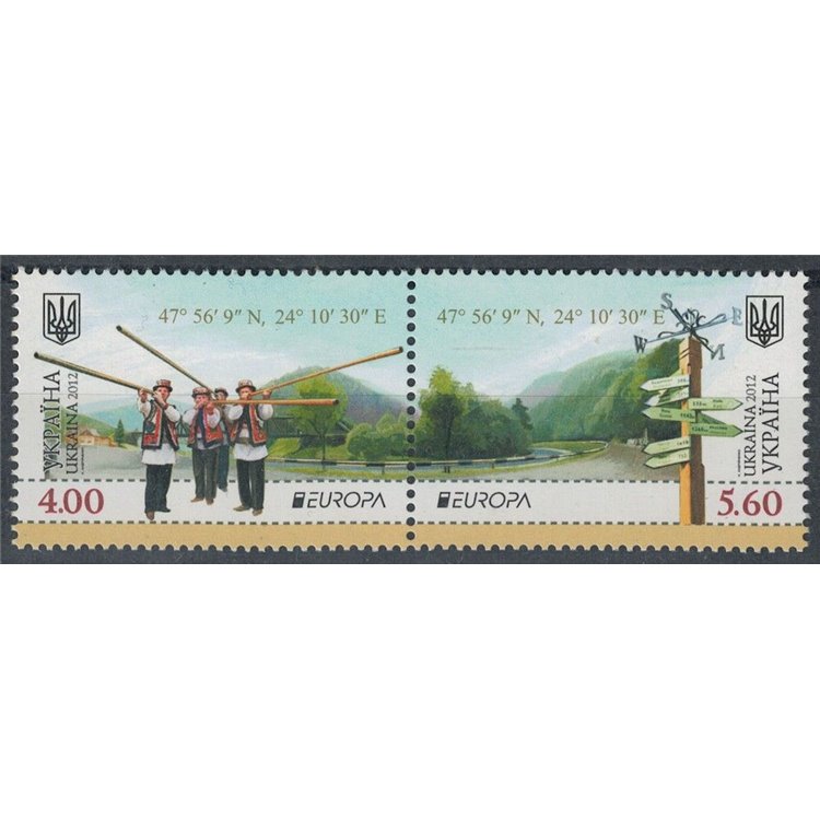 UKRAINE 2012 Europe 2v MNH**