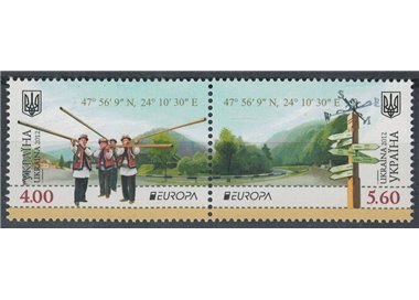 UCRAINA 2012 Europa 2v MNH**