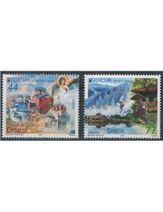 SERBIA 2012 Europe 2v MNH**