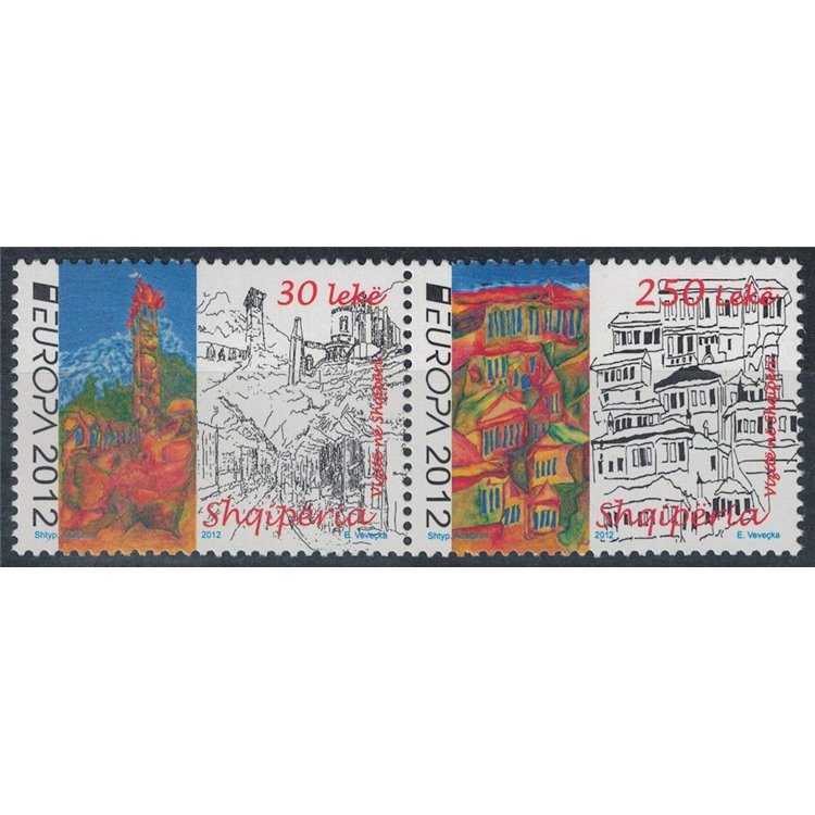 ALBANIA 2012 Europe 2v MNH**