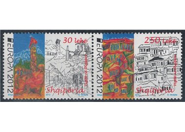 ALBANIA 2012 Europa 2v MNH**
