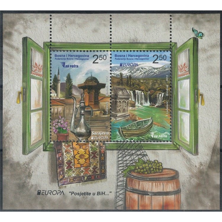 BOSNIA AND HERZEGOVINA 2012 Europe s/s MNH**