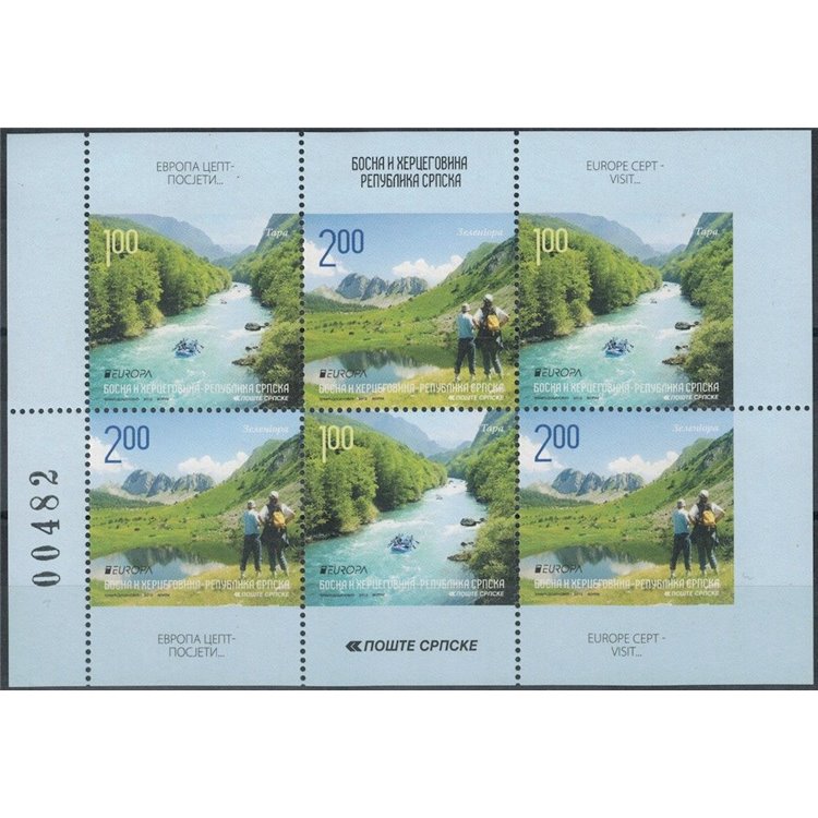 BOSNIA SERBA 2012 Europe s/s MNH**