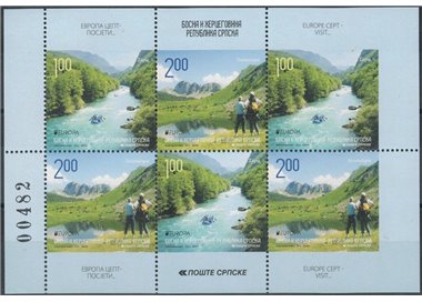 BOSNIA SERBA 2012 Europe s/s MNH**