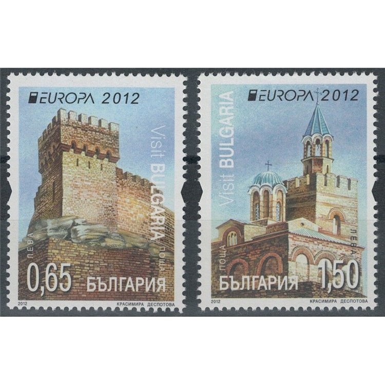 BULGARIA 2012 Europe 2v MNH**