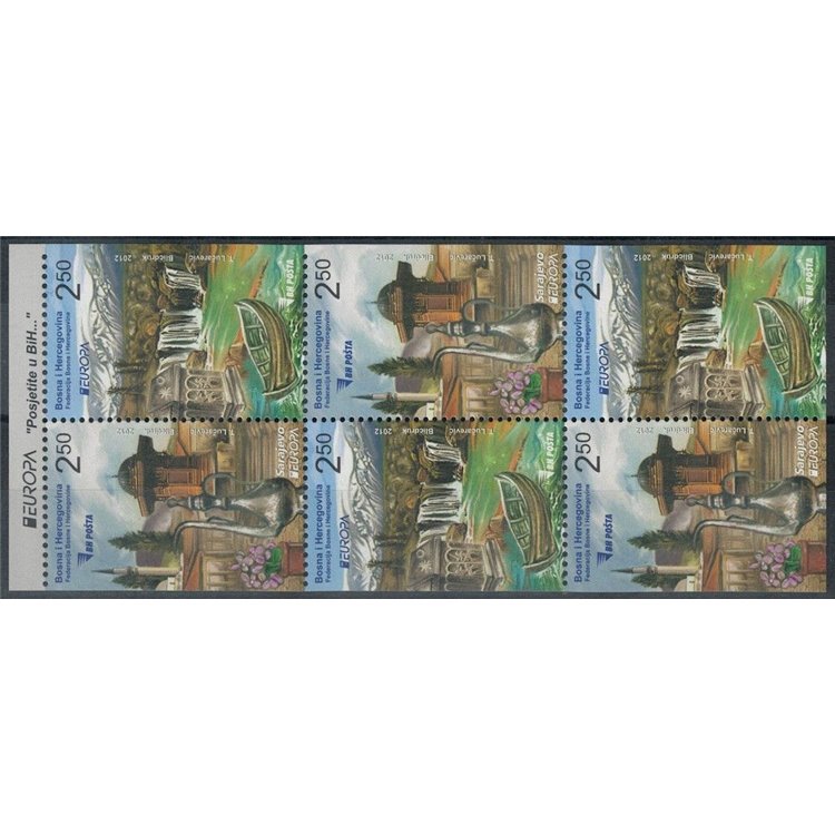 BOSNIA ERZEGOVINA 2012 Europa 6v MNH**