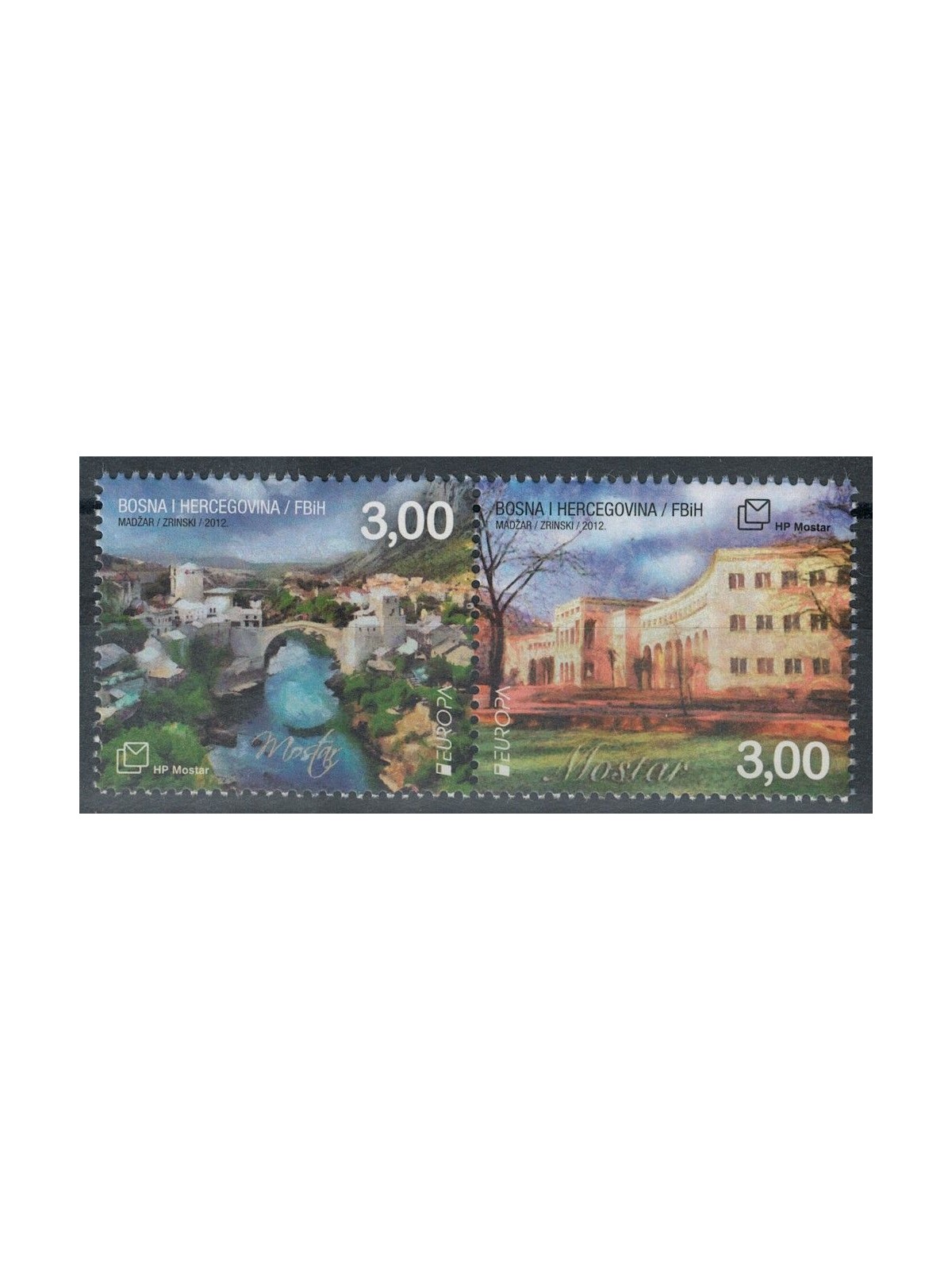 BOSNIA ERZEGOVINA 2012 Europa 2v MNH**