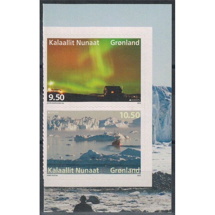 GREENLAND 2012 Europe (from booklet) 2v MNH**
