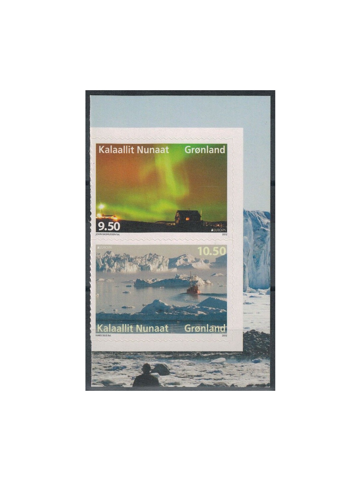 GREENLAND 2012 Europe (from booklet) 2v MNH**
