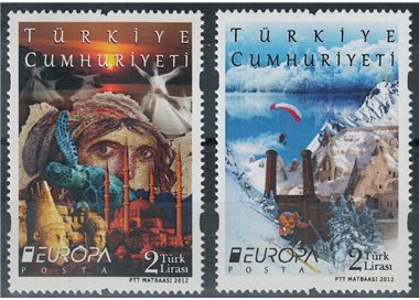 TURCHIA 2012 Europa 2v MNH**