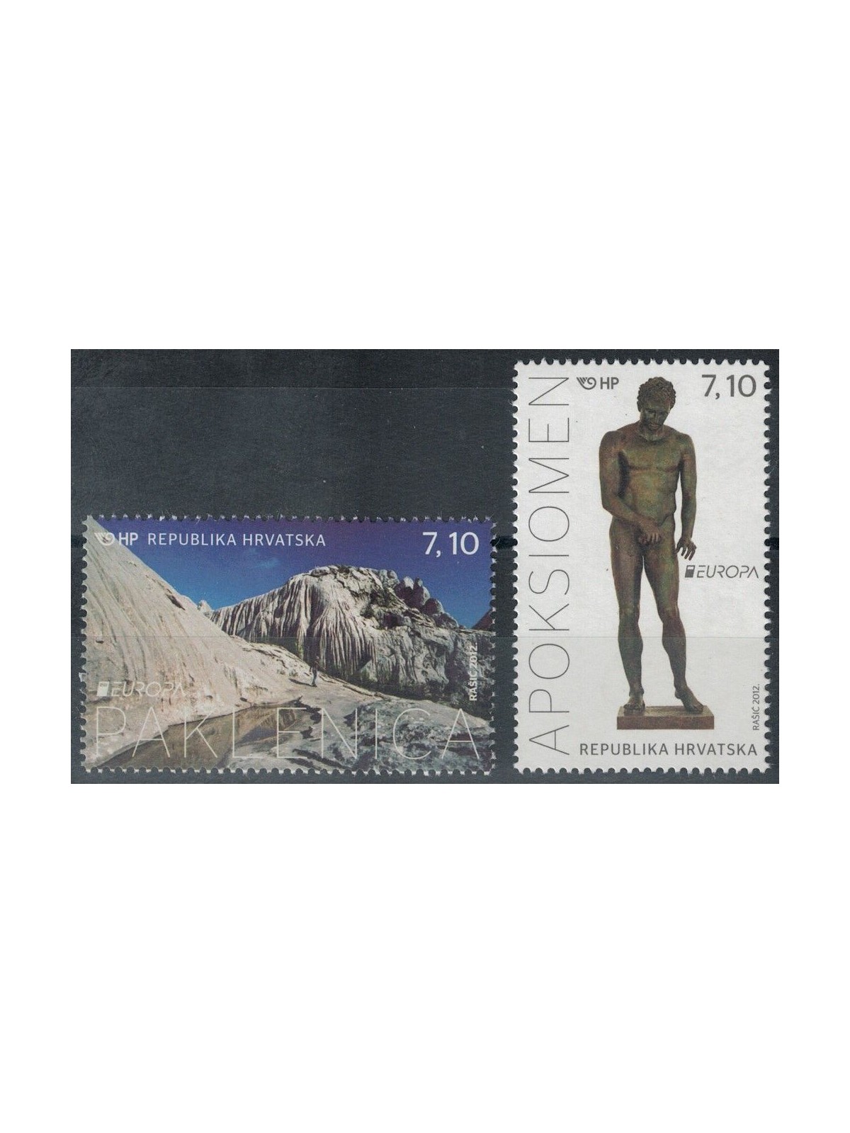 CROATIA 2012 Europe 2v MNH**
