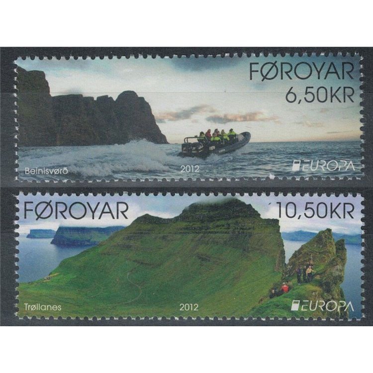 FAROE 2012 Europe 2v MNH**