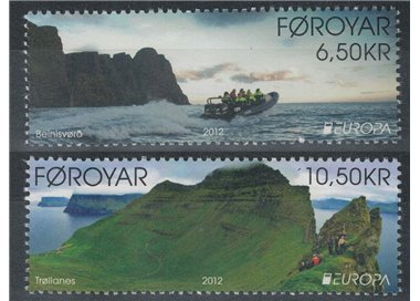 FAEROER 2012 Europa 2v MNH**
