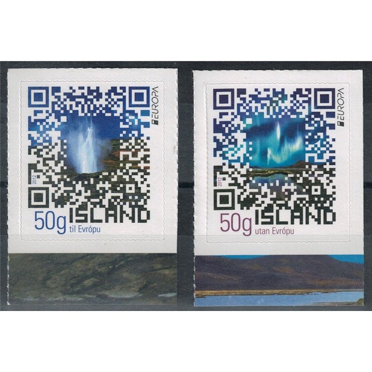ICELAND 2012 Europe 2v MNH**
