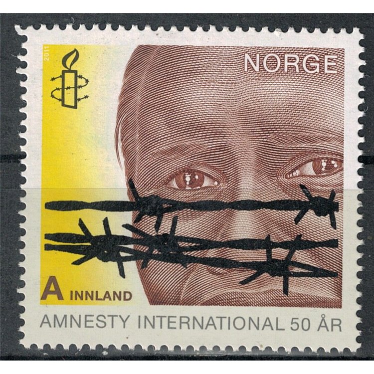 NORWAY 2011 Amnesty International MNH**