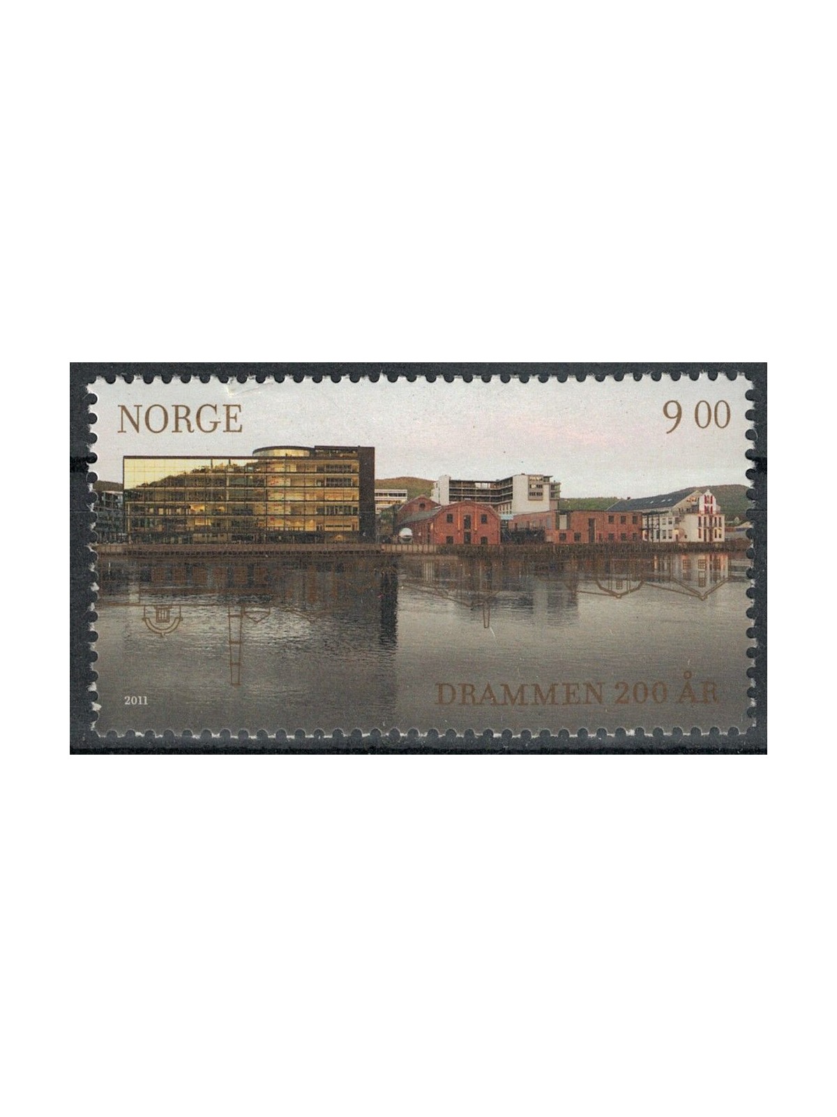 NORVEGIA 2011 Città di Drammen MNH**