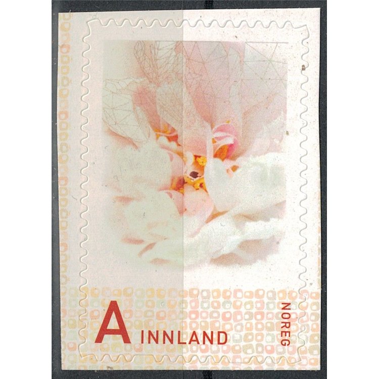 NORWAY 2012 Peony, customizable stamp MNH**