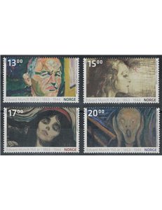 NORWAY 2013 Edvard Munch 4v MNH**