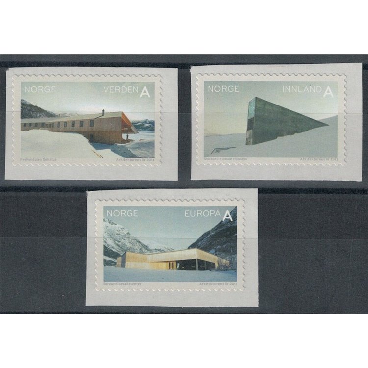 NORWAY 2011 Tourism 3v MNH**