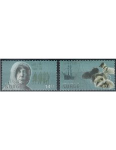 NORVEGIA 2011 Roald Amundsen, Polo Sud 2v MNH**