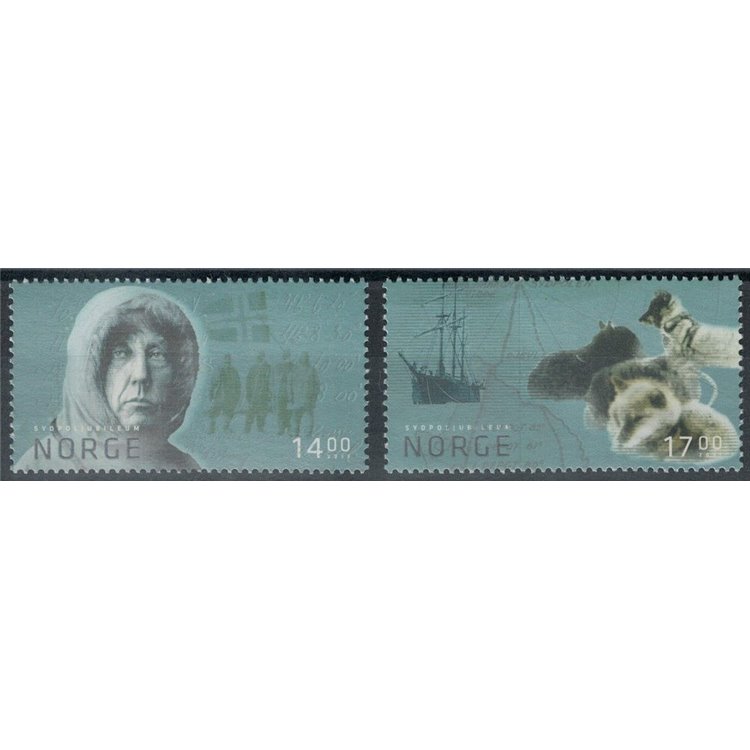 NORVEGIA 2011 Roald Amundsen, Polo Sud 2v MNH**