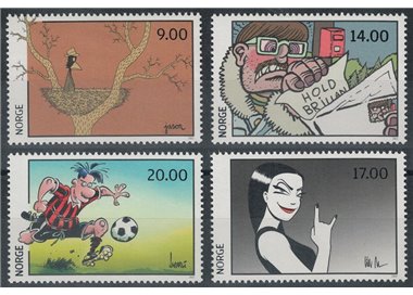 NORWAY 2011 Norwegian Comics 4v MNH**