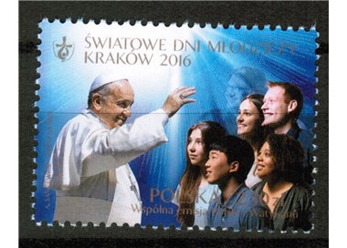 POLONIA 2016 Giornata della Gioventu' MNH**