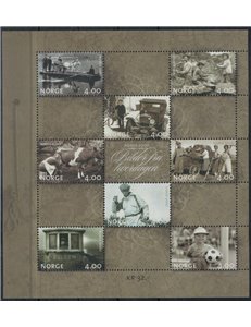 NORWAY 1999 Turn of the Millennium s/s MNH**