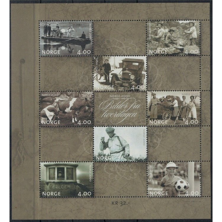 NORWAY 1999 Turn of the Millennium s/s MNH**