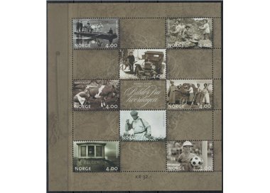 NORVEGIA 1999 Passaggio al nuovo millennio BF MNH**
