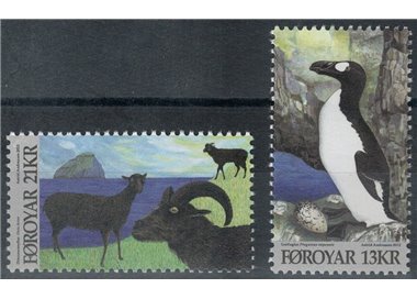 FAROE ISLANDS 2012 Viking Age Animals 2v MNH**