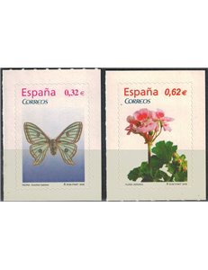 SPAIN 2009 Fauna and flora 2v MNH** (2)