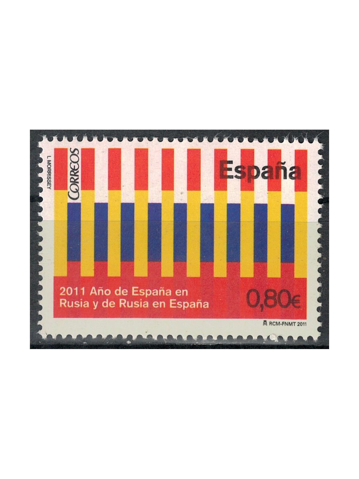 SPAGNA 2011 Scambi culturali con la Russia MNH**