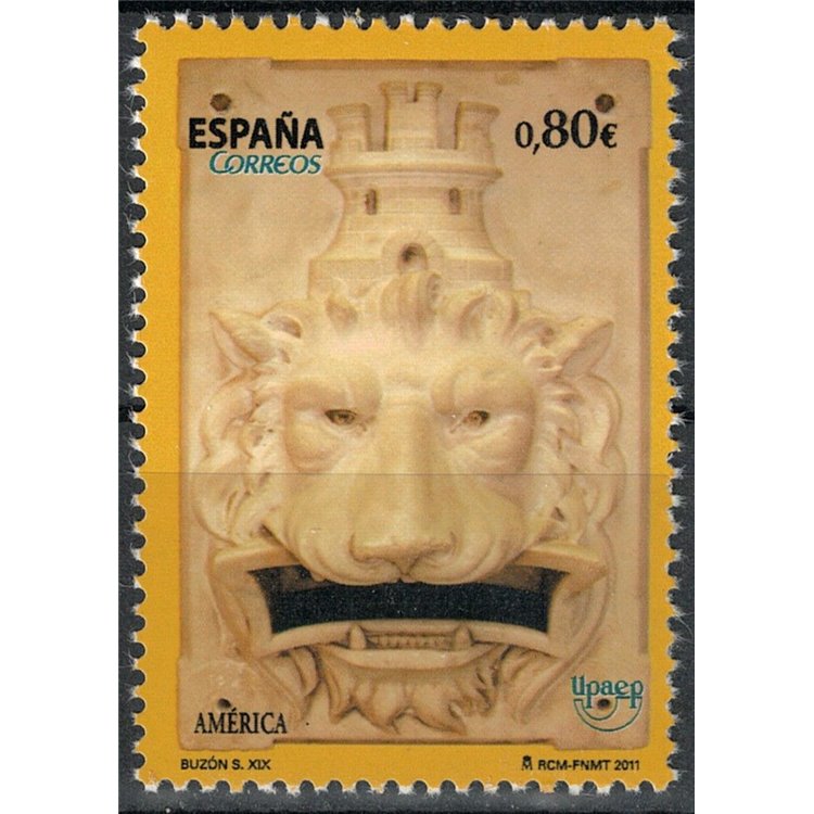 SPAGNA 2011 UPAEP, Buca delle lettere MNH**