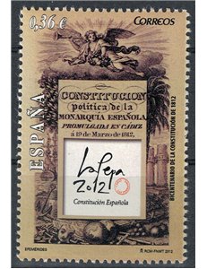 SPAIN 2012 Bicentenary of the Constitution MNH**