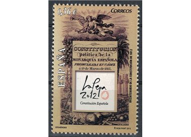 SPAIN 2012 Bicentenary of the Constitution MNH**
