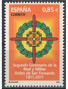 SPAIN 2012 Order of Saint Ferdinand MNH**