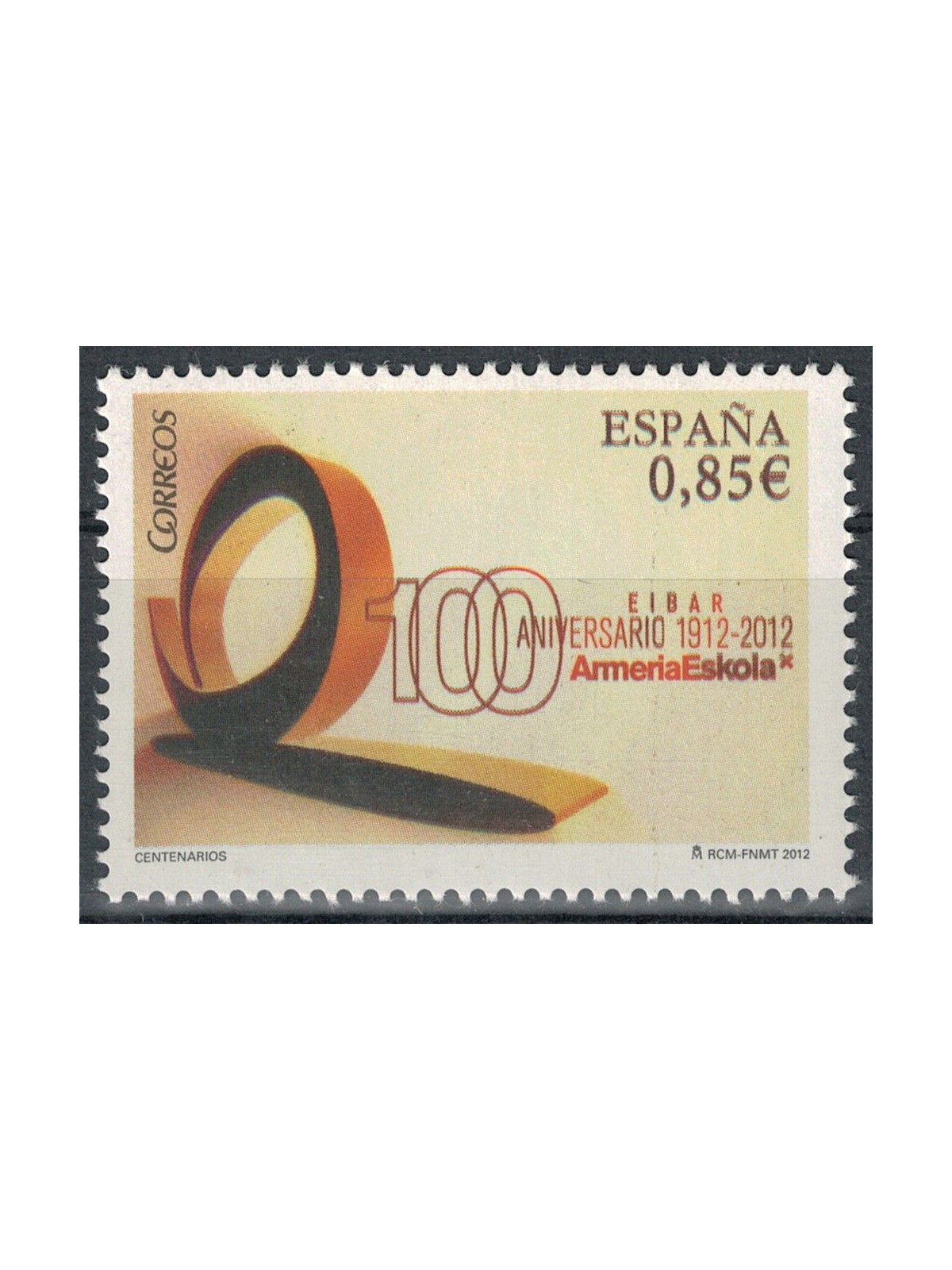 SPAIN 2012 MNH Gunsmith School**