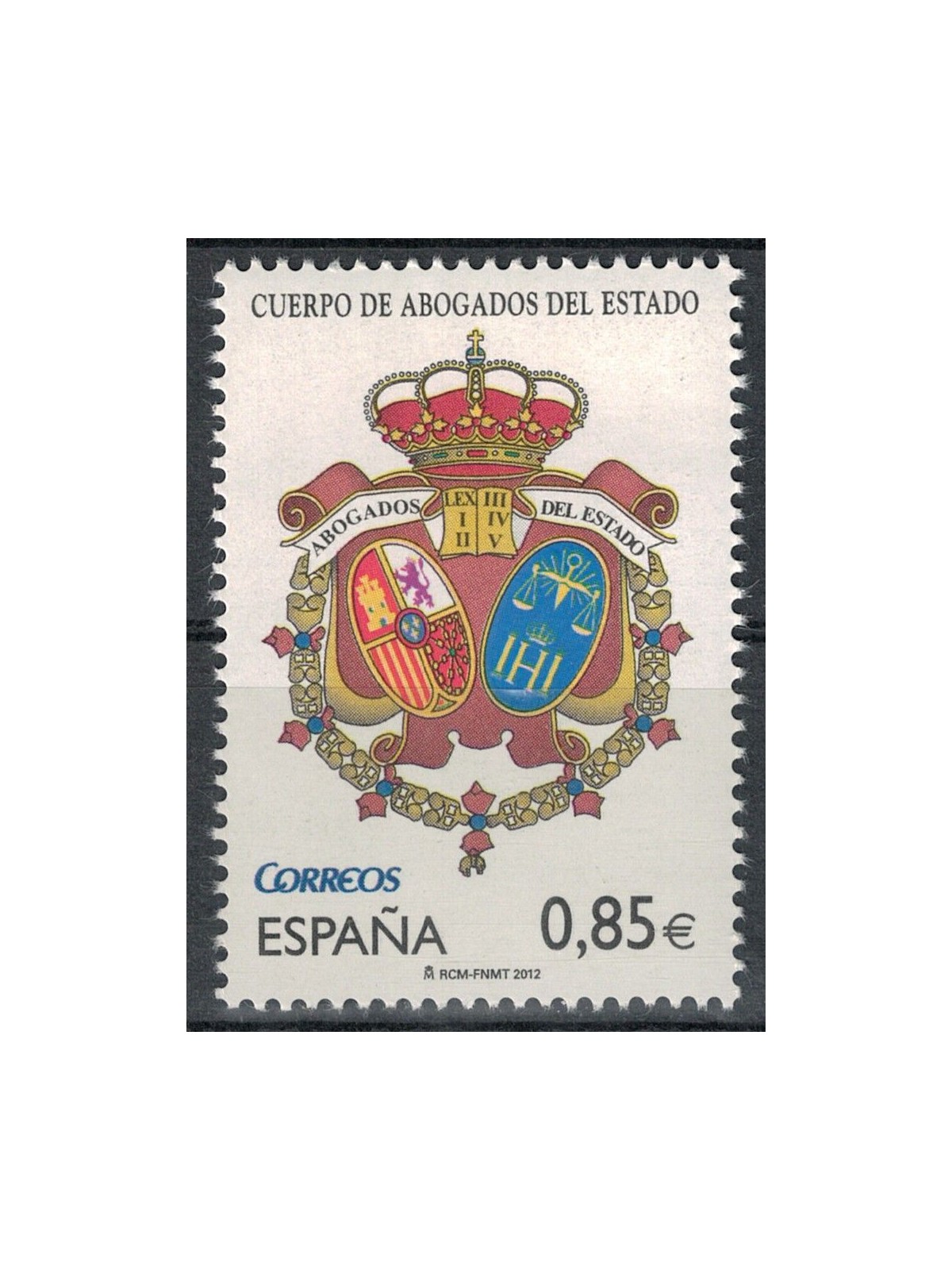 SPAIN 2012 MNH Bar Association**
