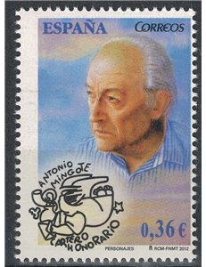 SPAGNA 2012 Antonio Mingote Barrachina MNH**