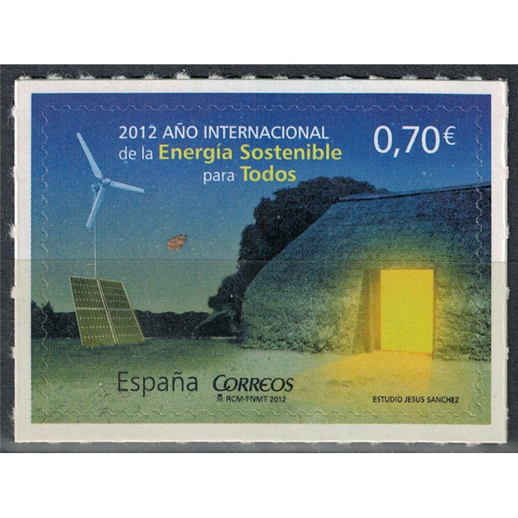 SPAGNA 2012 Energia sostenibile MNH**