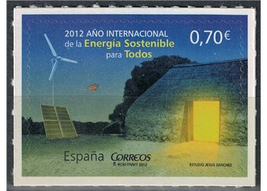 SPAIN 2012 Sustainable Energy MNH**