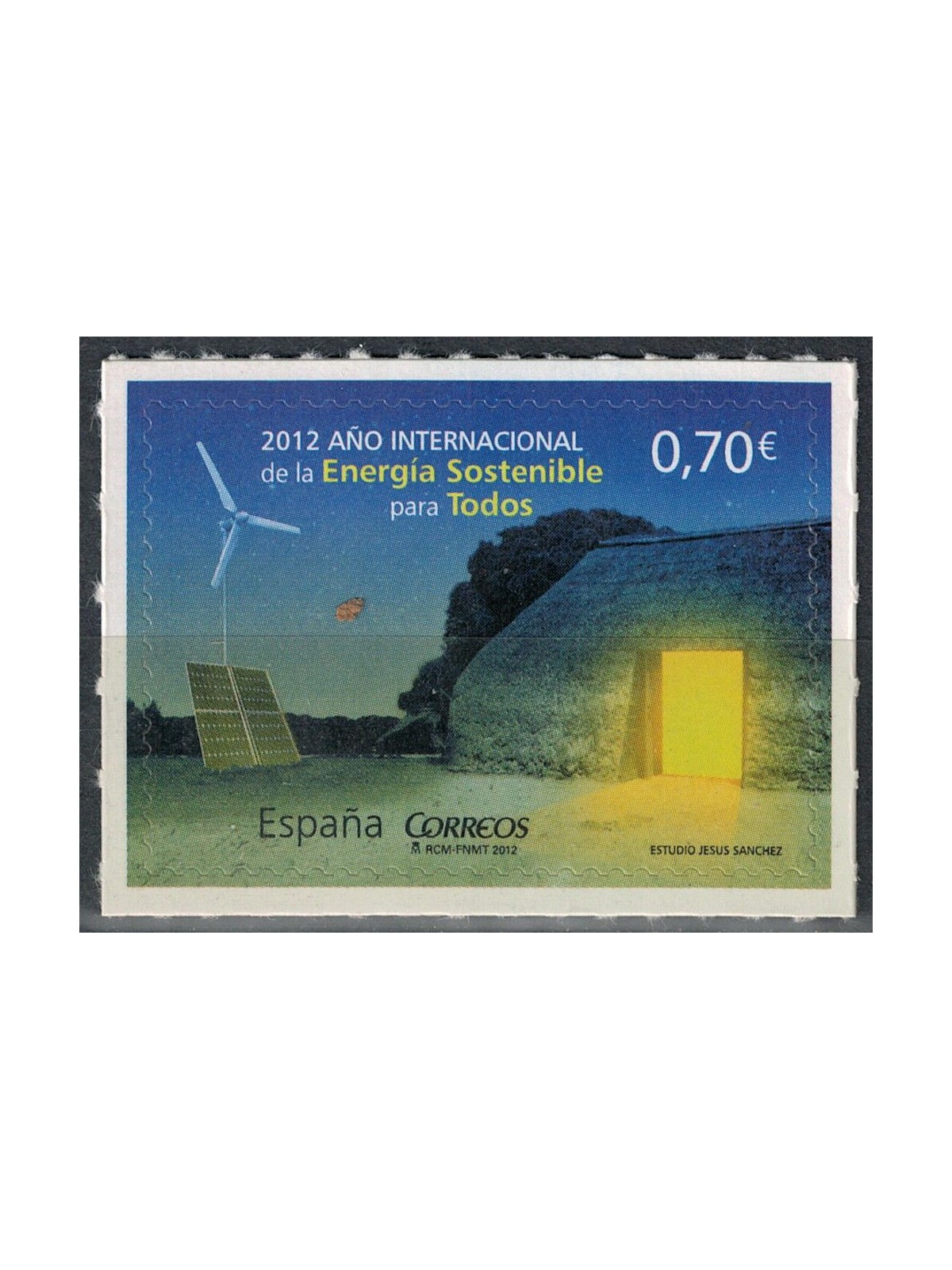 SPAIN 2012 Sustainable Energy MNH**