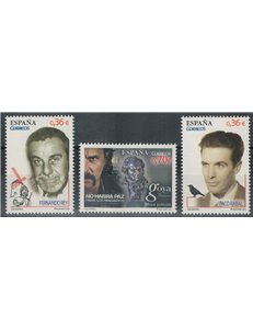 SPAIN 2012 Spanish Cinema 3v MNH**