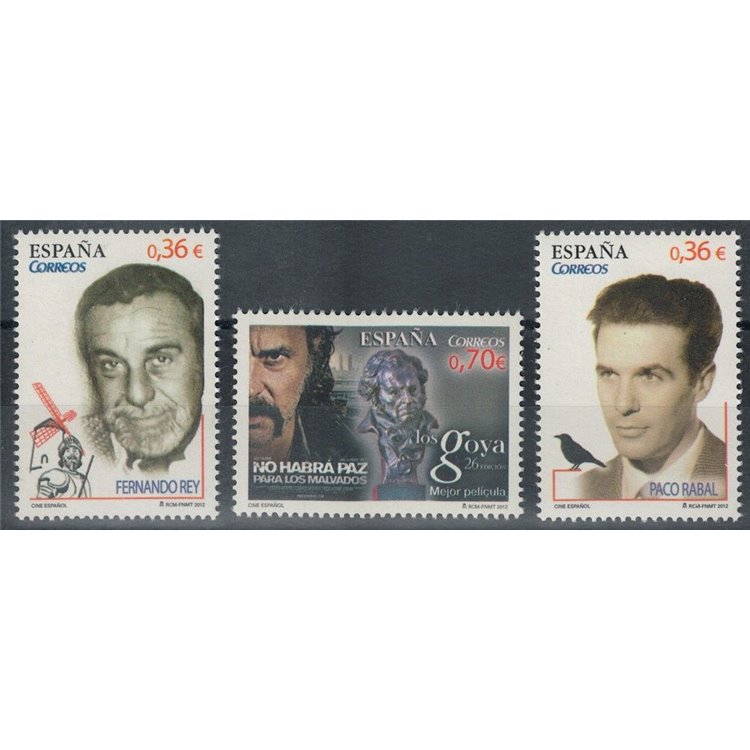 SPAGNA 2012 Cinema spagnolo 3v MNH**