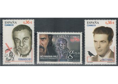 SPAIN 2012 Spanish Cinema 3v MNH**